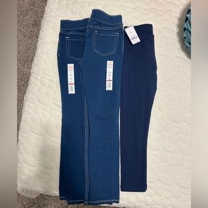 NWT 3 pairs! Girls Size 7 Jeggings and Leggings